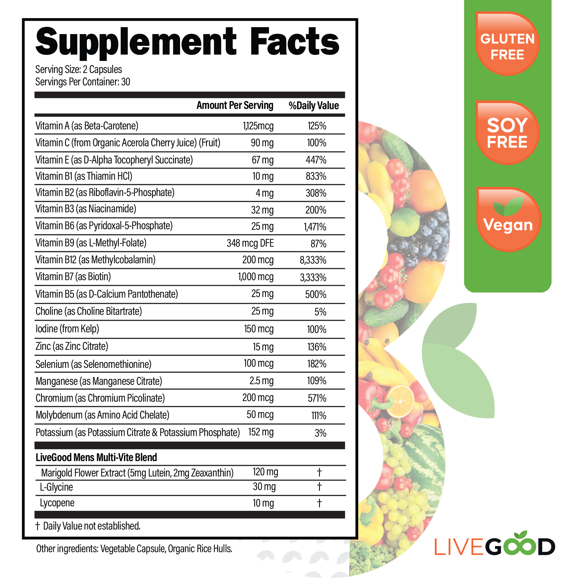 Multivitamin for Men | Energy & Immunity Support