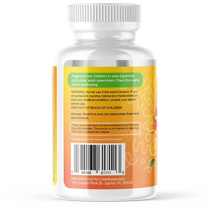 Kids Multivitamin Gummies | Organic Daily Nutrition