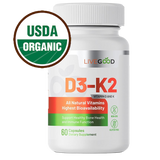 Vitamin D3 K2 Supplement | Bone & Immune Support