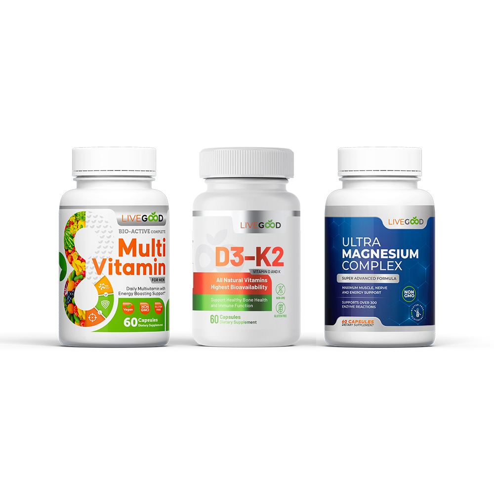 Daily Wellness Supplement Bundle | Daily Essentials PackEssentials Pack