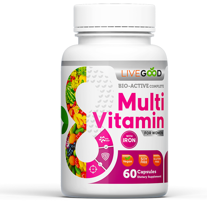 Multivitamin for Women with Iron | Energy & Wellness