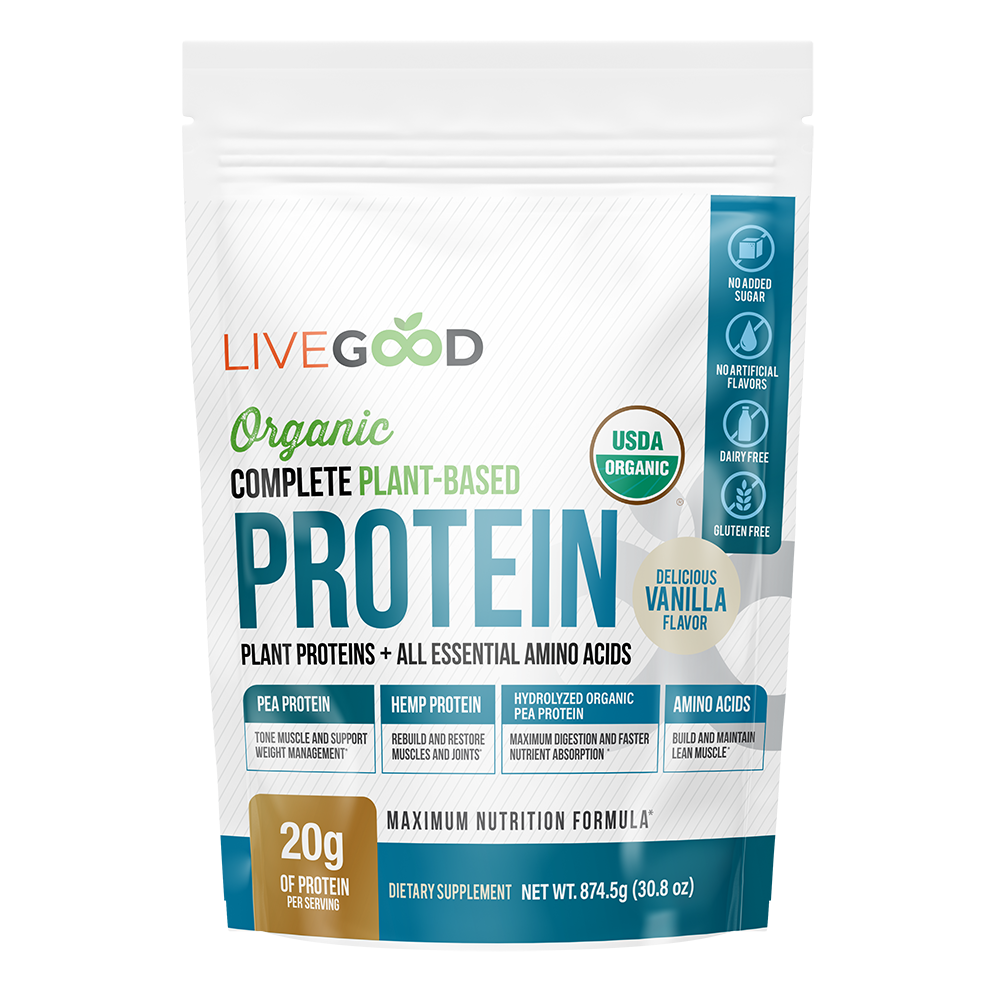 Organic Complete Plant-Based Protein - Lifetime Commit Publishing LLC