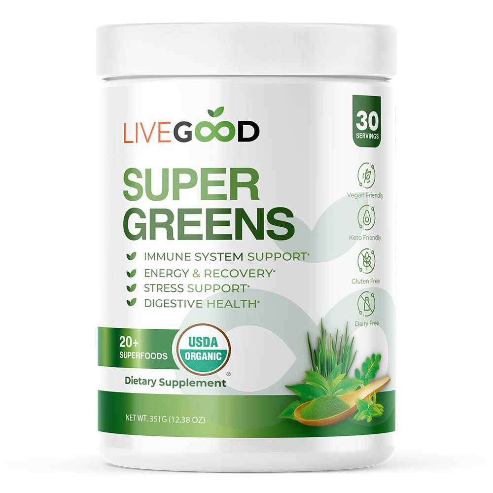 Organic Super Greens - Lifetime Commit Publishing LLC