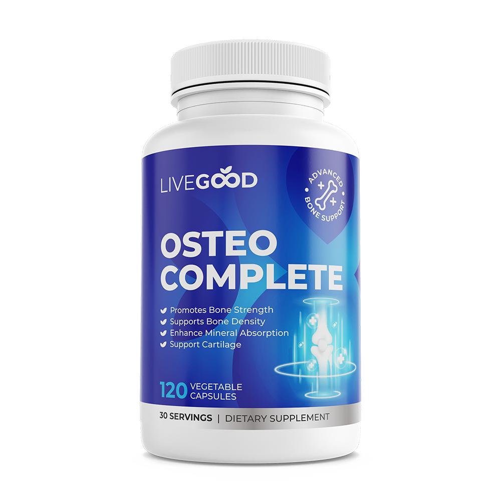 Osteo Complete – Bone Health Support Formula - Lifetime Commit Publishing LLC